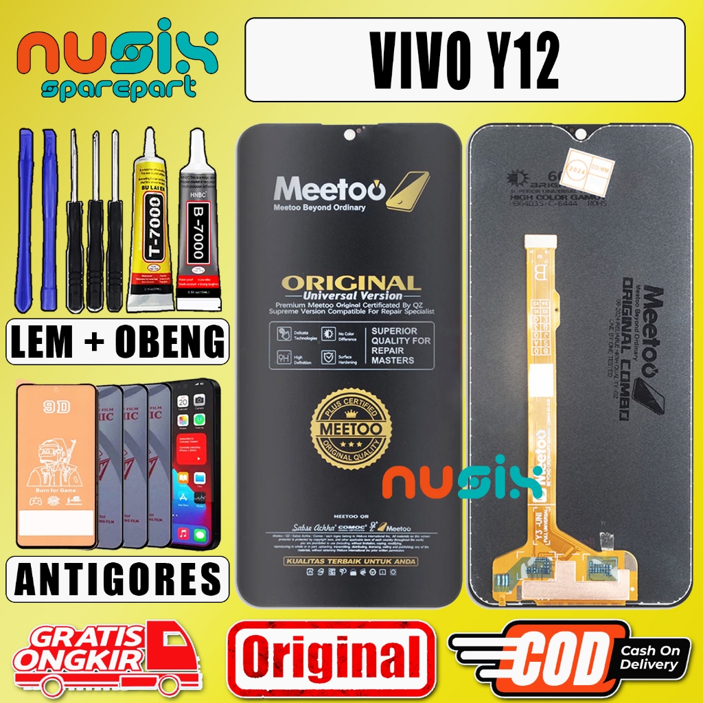 LCD TOUCHSCREEN VIVO Y12 ORIGINAL FULLSET