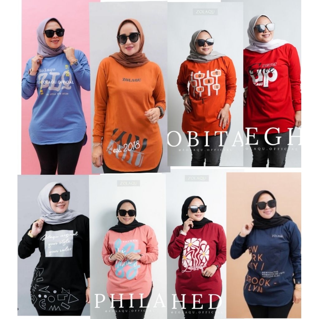 ZOLAQU ORIGINAL KAOS TUNIK