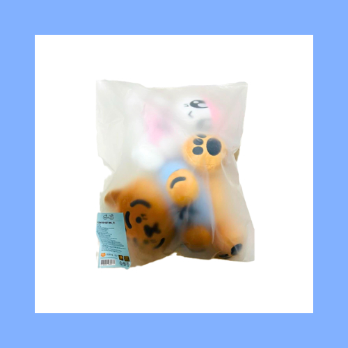 Seventeen Muzik Tiger Plush Doll Toy Set Official Merch MD