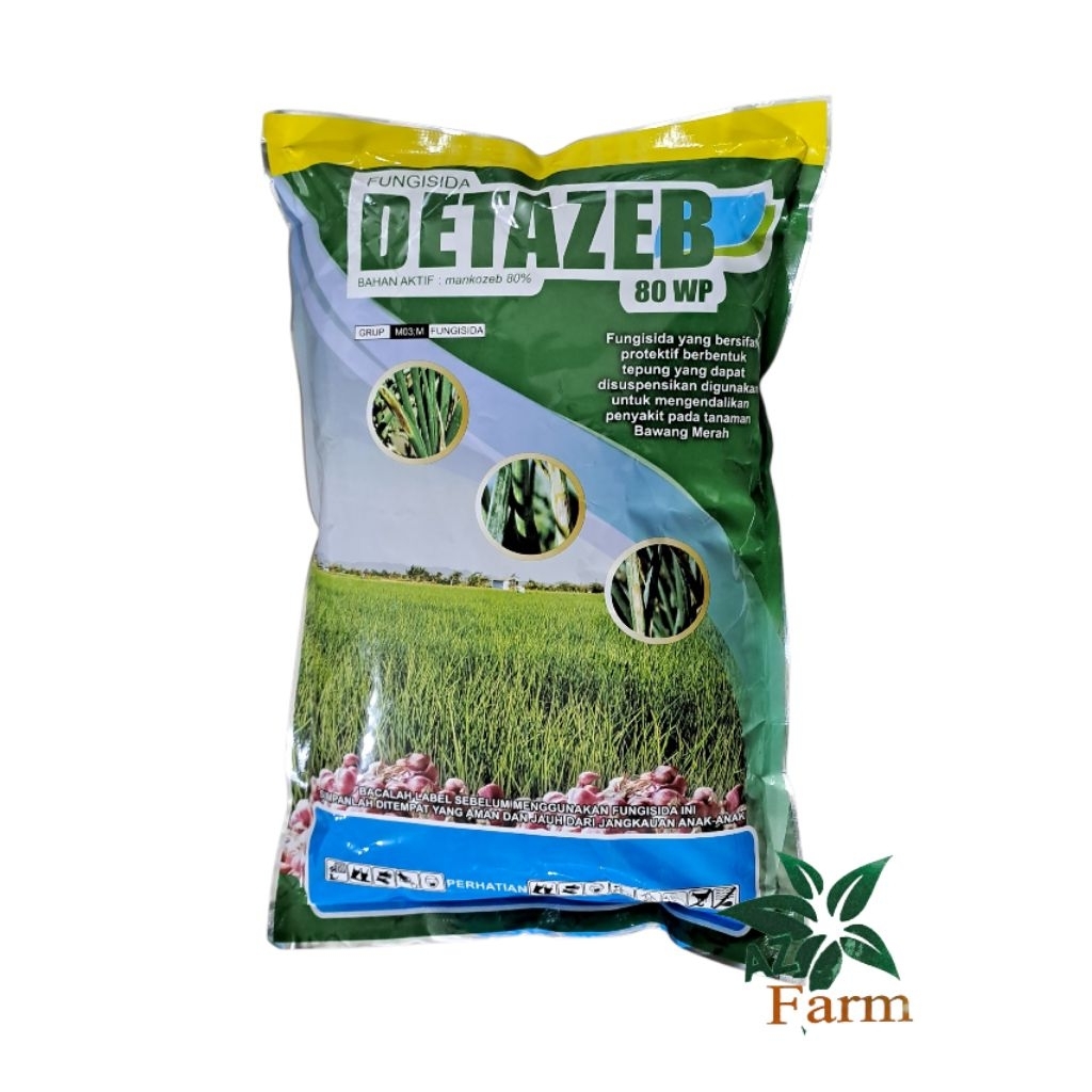 DETAZEB 1KG FUNGISIDA KONTAK MANCOZEB 80%