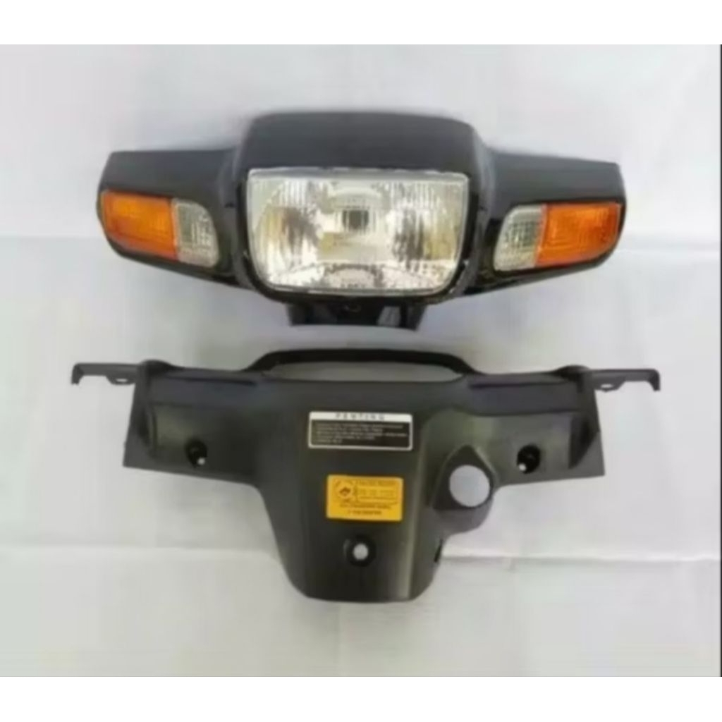 Batok Set Depan Belakang Honda Grand Astrea Warna Hitam / Batok Totok Depan Belakang Grand Astrea