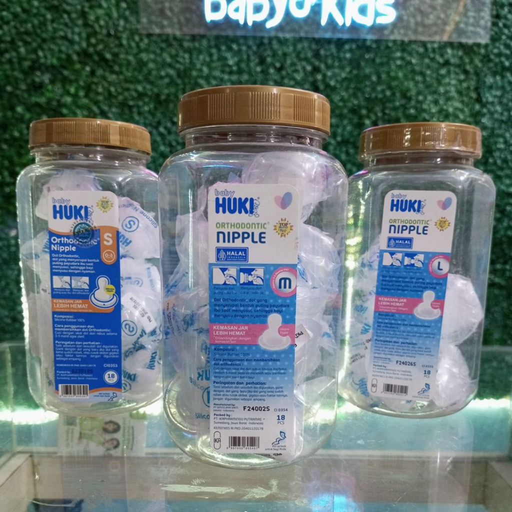 KARET DOT HUKI GEPENG | NIPPLE DOT SILICONE | KARET DOT BAYI SILICONE 1 PCS | SUPER LEMBUT