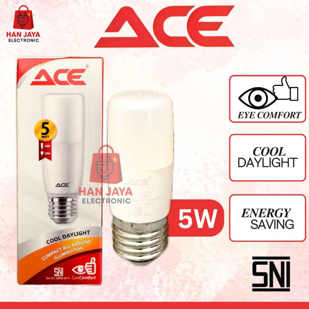 Lampu LED Stick ACE 5 Watt Putih