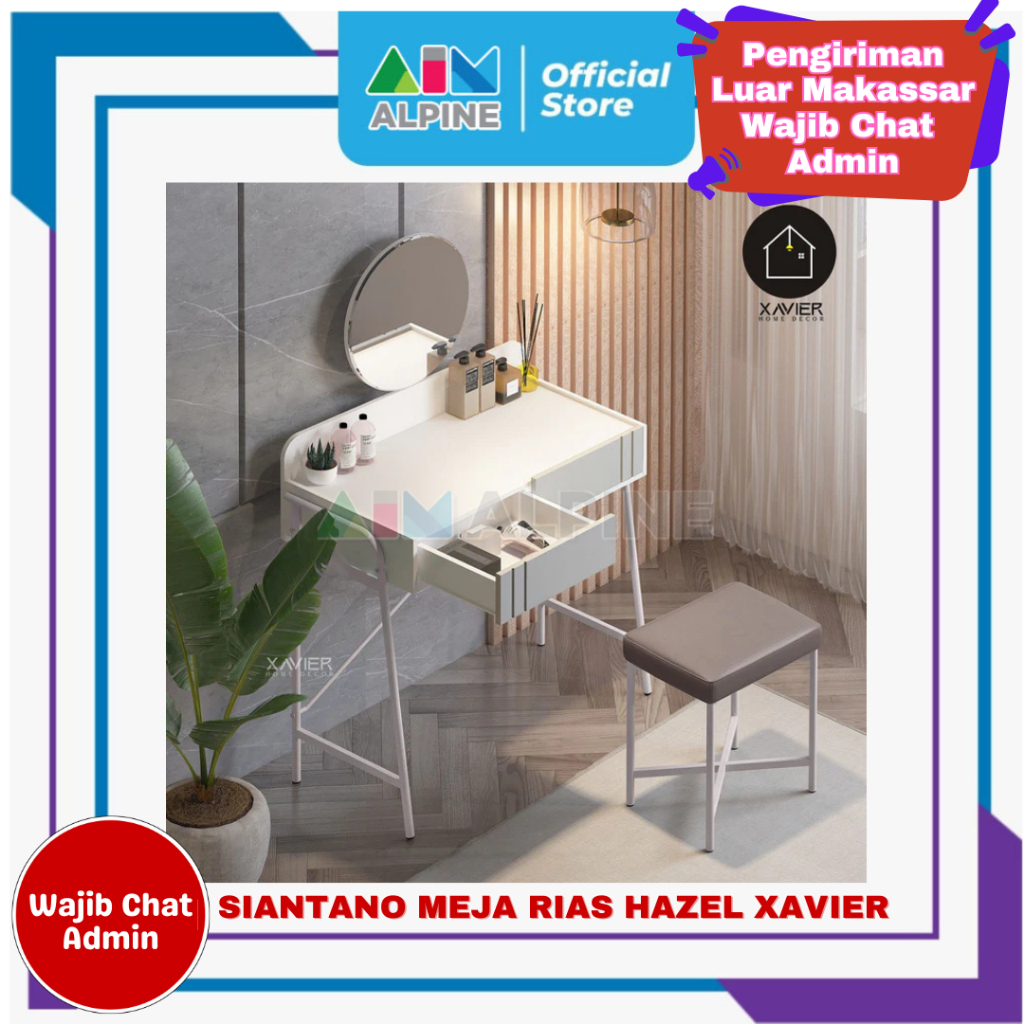 SIANTANO MEJA RIAS HAZEL XAVIER (FREE PENGANTARAN KHUSUS WILAYAH MAKASSAR)