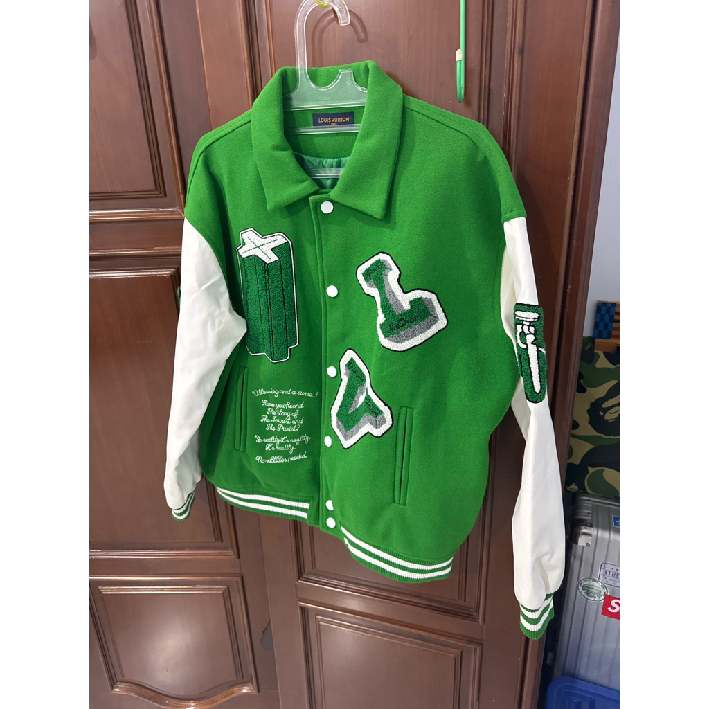 varsity jacket bomber jacket second