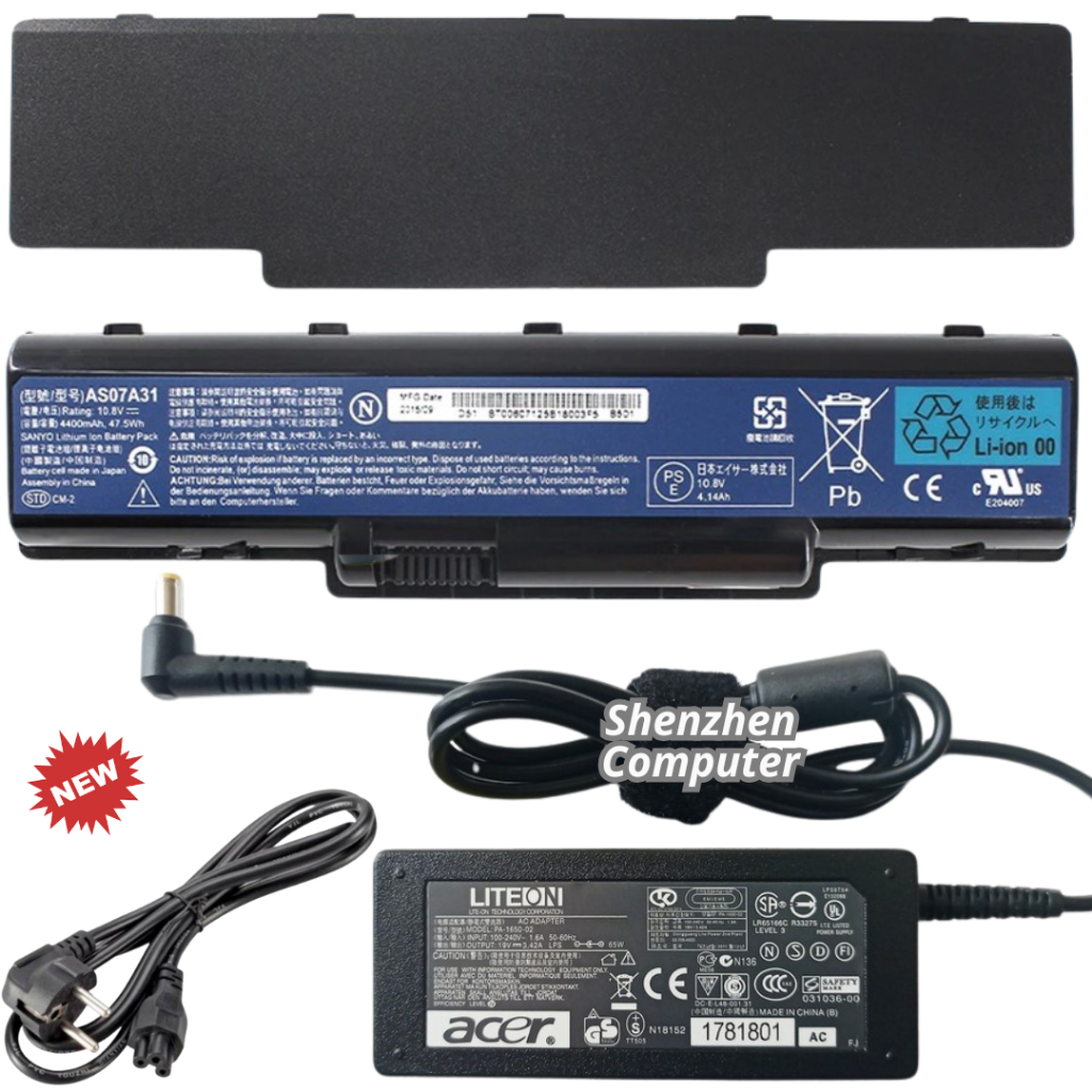 Baterai Charger Acer Aspire 4720 4720G 4720Z 4720ZG 4715Z 4710 4710G 4730 battery adapter adaptor