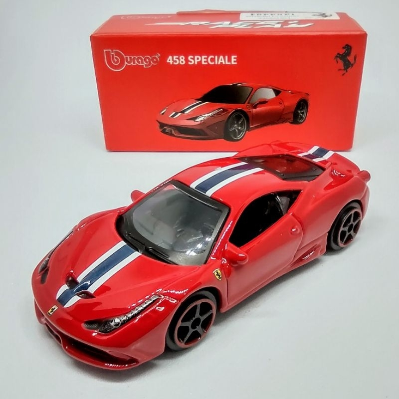 Bburago 1/64 Ferrari 458 Speciale (UNSEALED) Diecast Miniscale