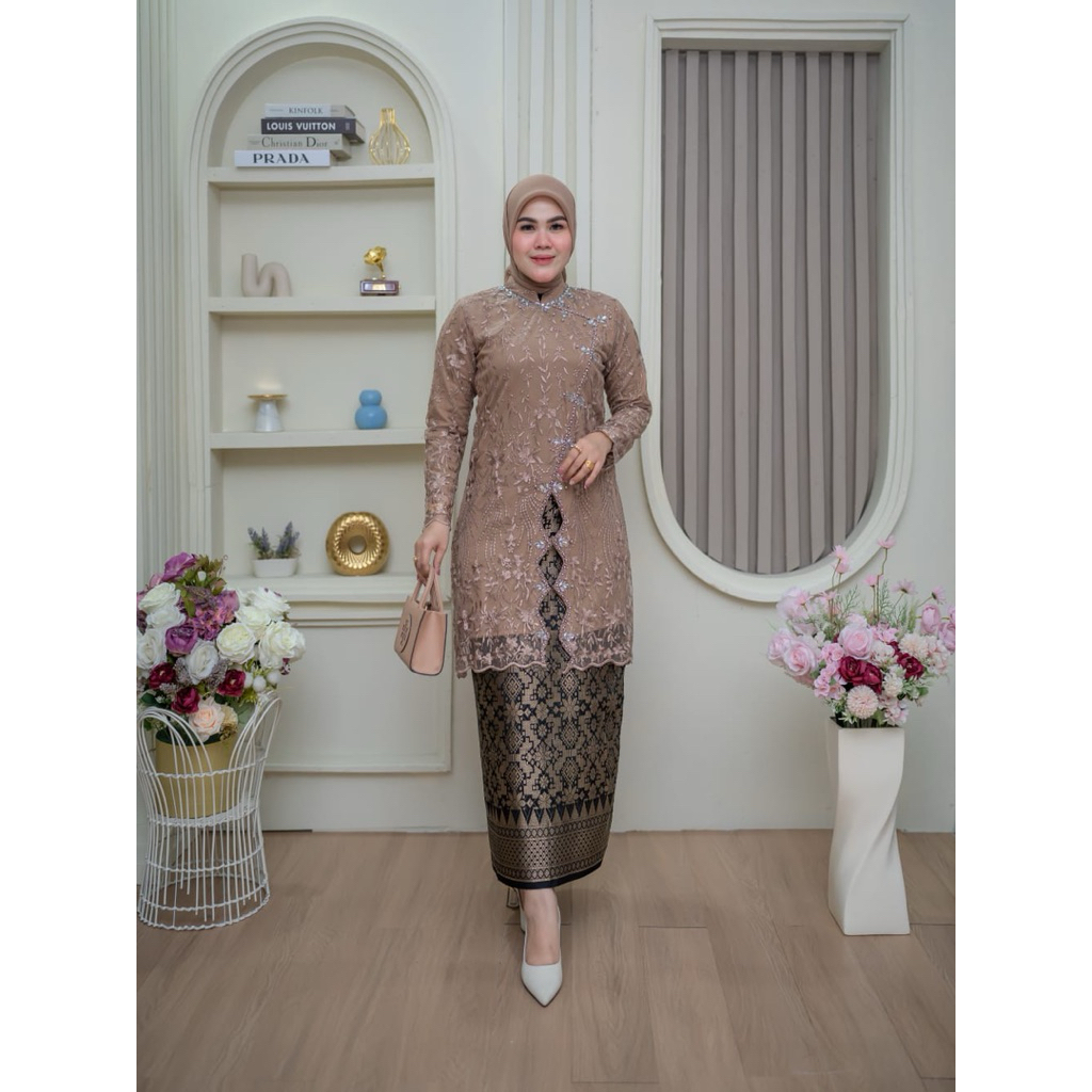 TUNIK JANGGAN TILE/TUNIK KEKINIAN /TUNIK KOMBINASI ZIKZAK PAYET/TUNIK WANITA MUSLIM