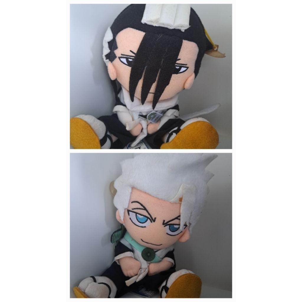 [TAKE ALL] Bleach | Kuchiki Byakuya & Hitsugaya Toushirou | Plush Banpresto