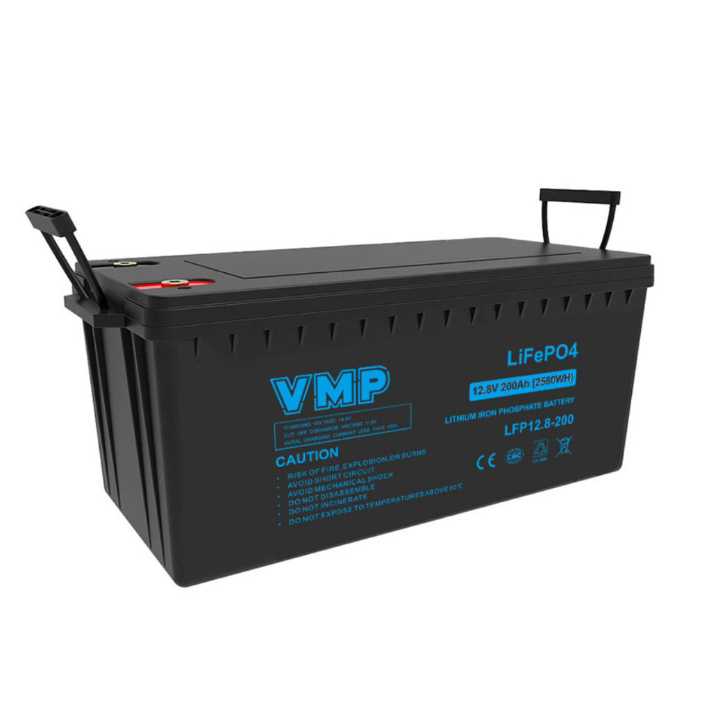 Aki Lithium VMP Battery Lithium LiFePO4 12,8V 200AH vmp lithium 12,8v 200ah