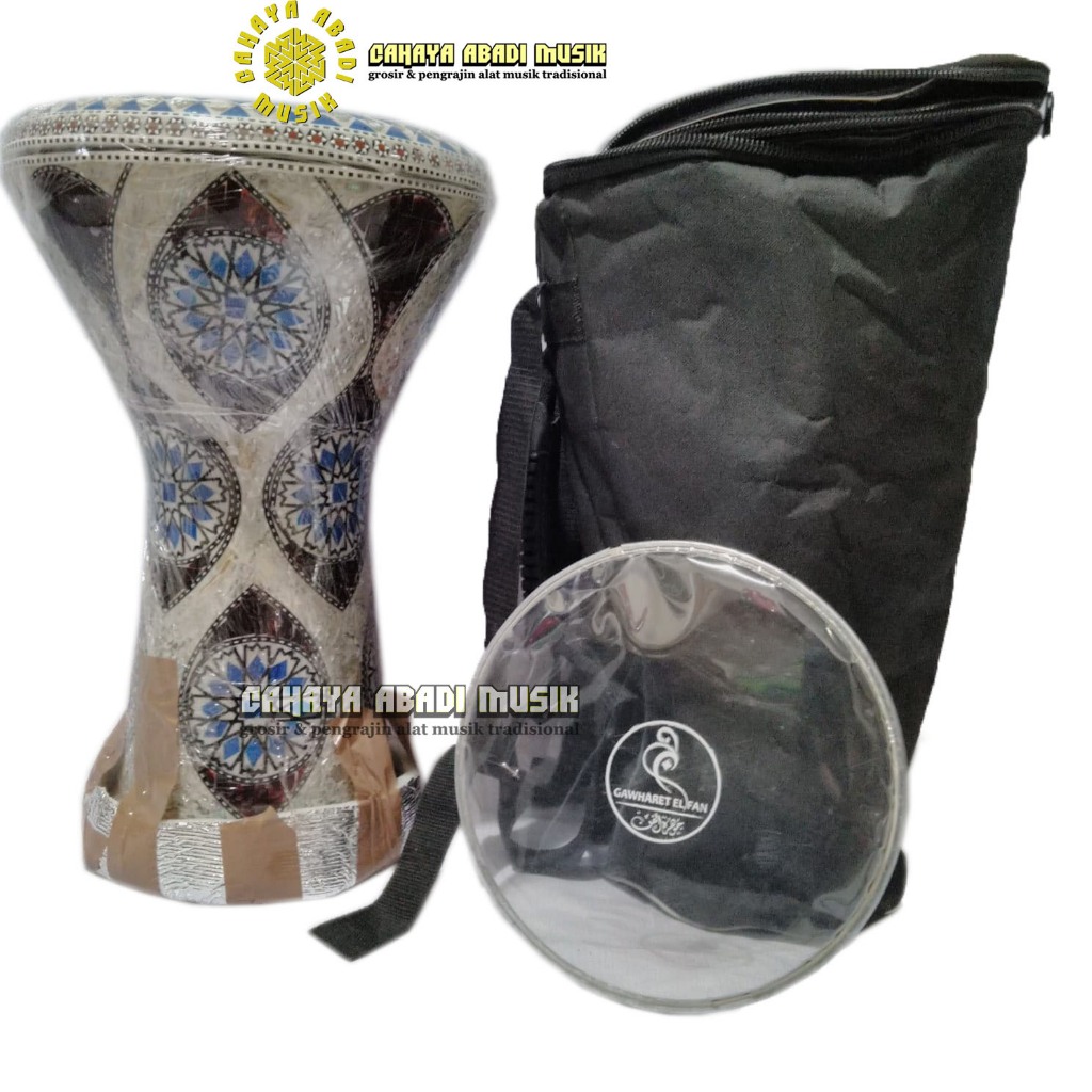 darbuka import Mesir alexandria  8 3/4inch gawharet soumbaty 9inch asli original