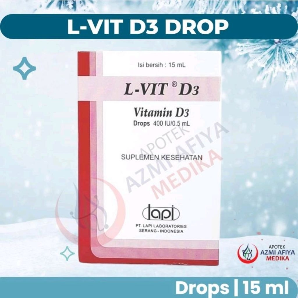 L Vit D3 Drop Vitamin D Anak
