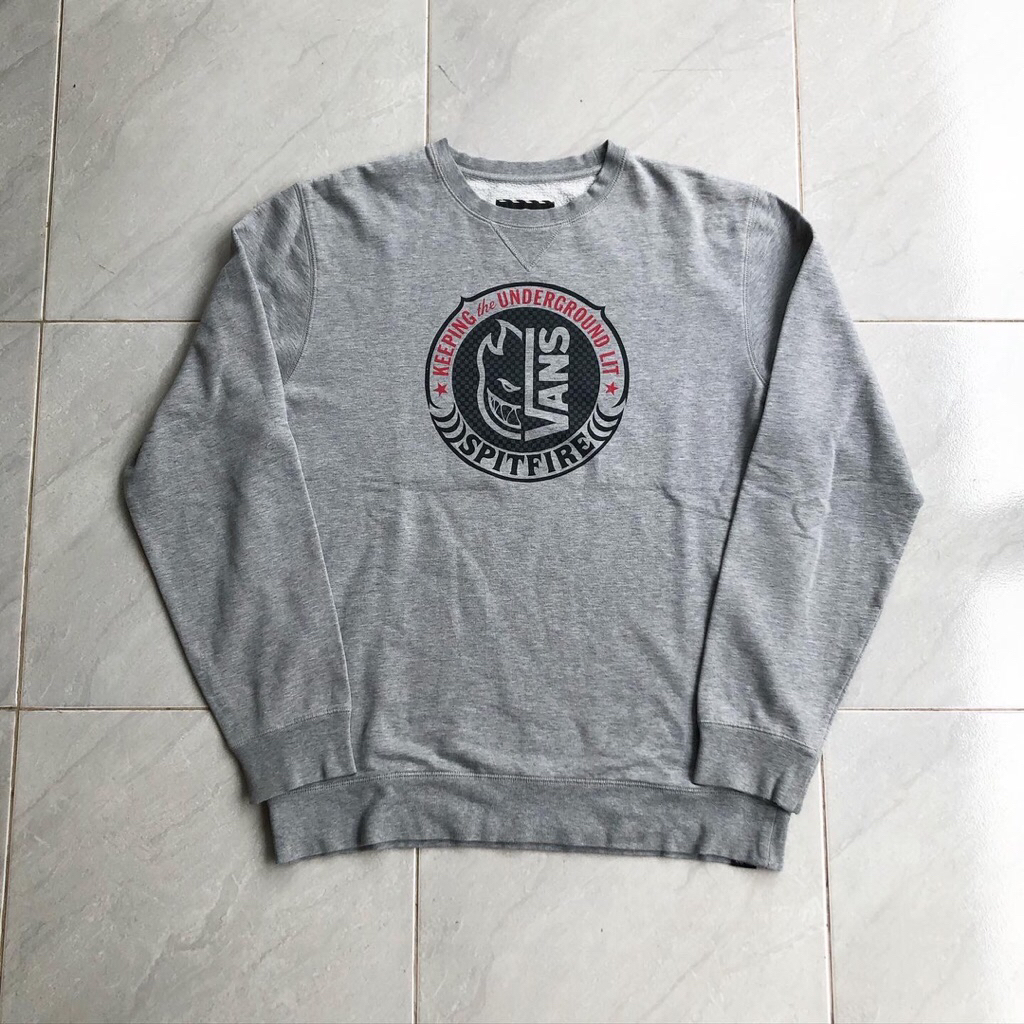 SWEATSHIRT VANS X SPITFIRE LOGO CLASSIC