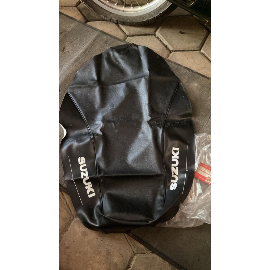cover jok kulit jok suzuki tornado Gs gx