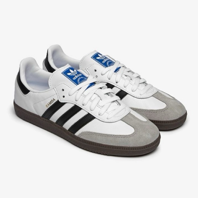 Adidas samba og white gum original