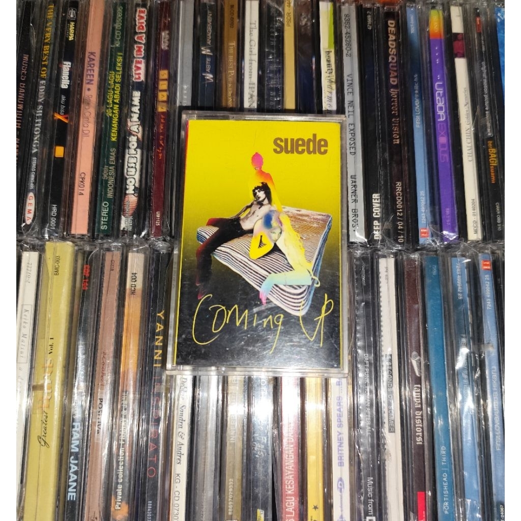 Kaset Suede - Coming Up Hits Singles Trash, Beautiful Ones, Saturday Night