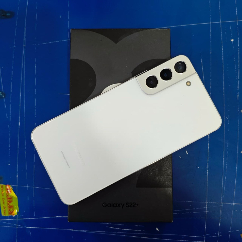 samsung s22 plus ram 8/128 second fullset original resmi sein termurah