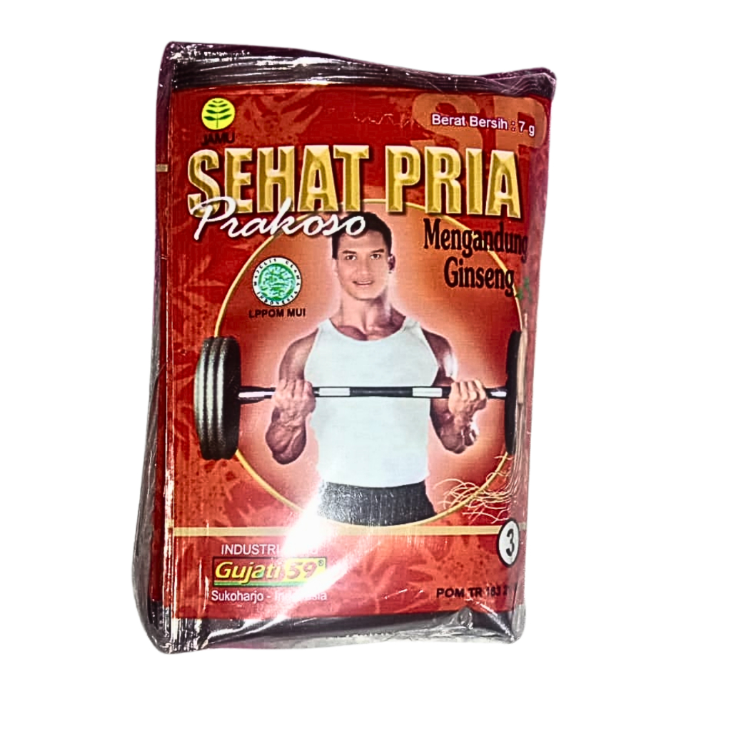 Jamu Kesehatan Untuk Pria Gujati isi 10