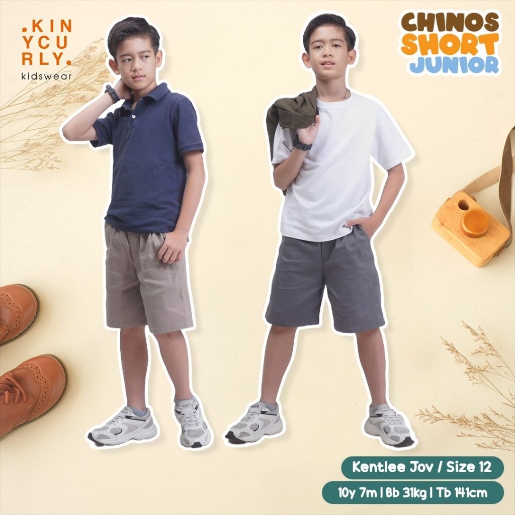 Celana Pendek Chino Anak Laki-laki