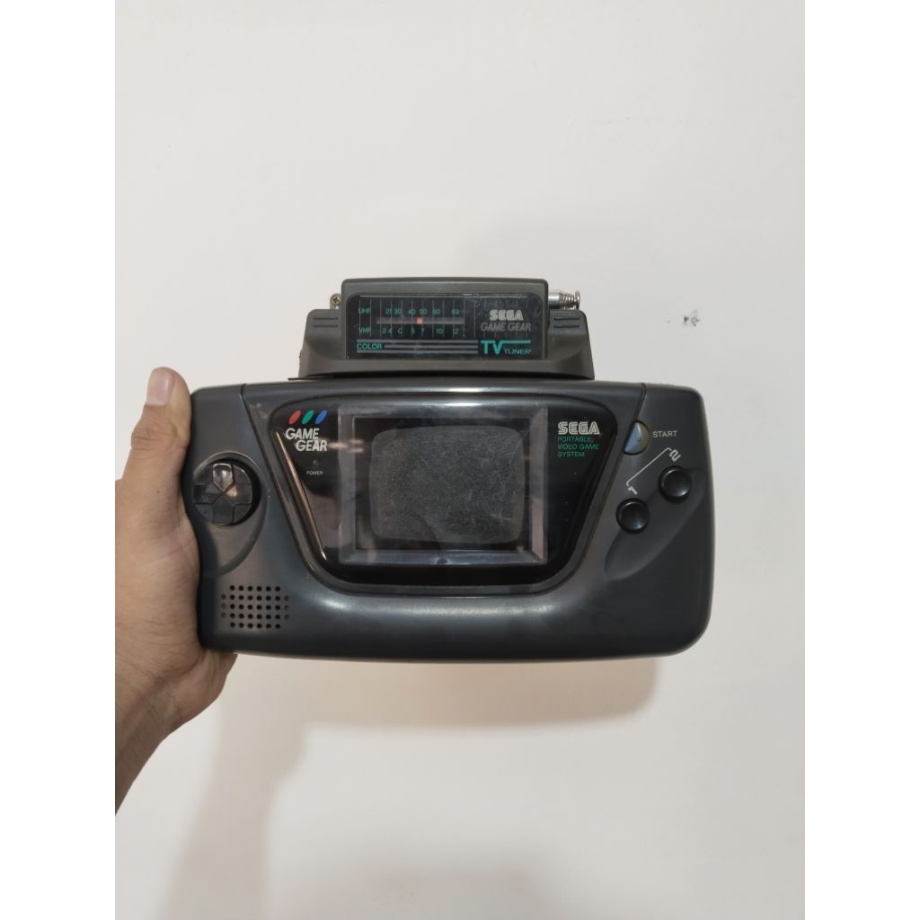 sega game gear + tuner tv sega made in Japan untested