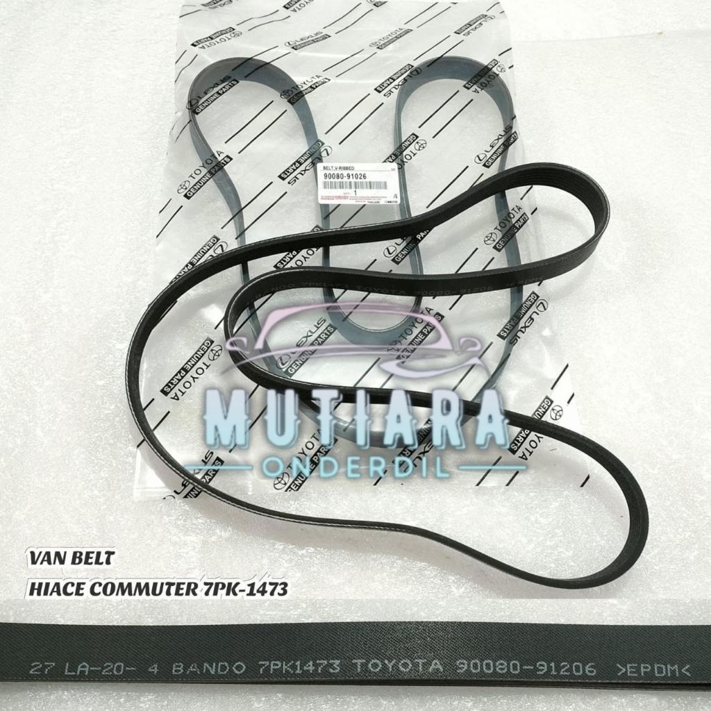 VAN BELT 7PK 1473 TOYOTA HIACE COMMUTER