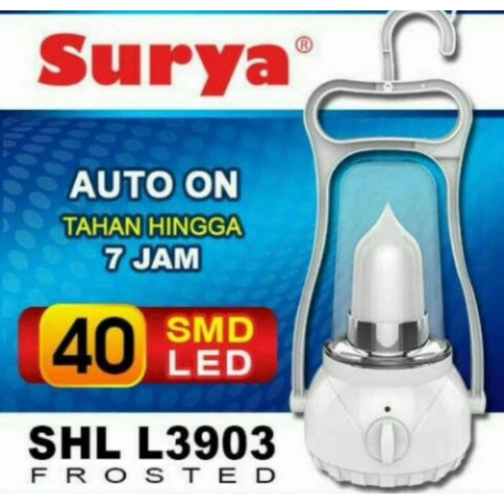 Lampu Emergenzy SURYA SHL L3903 Frosted