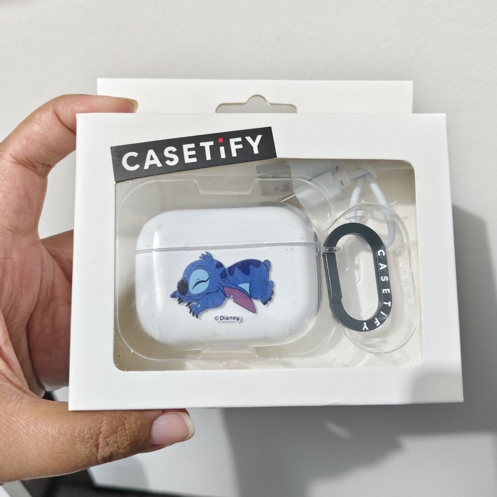 CASETiFY Earphones termasuk tws edisi Stich Lilo Kaikai and Kiki Keychain