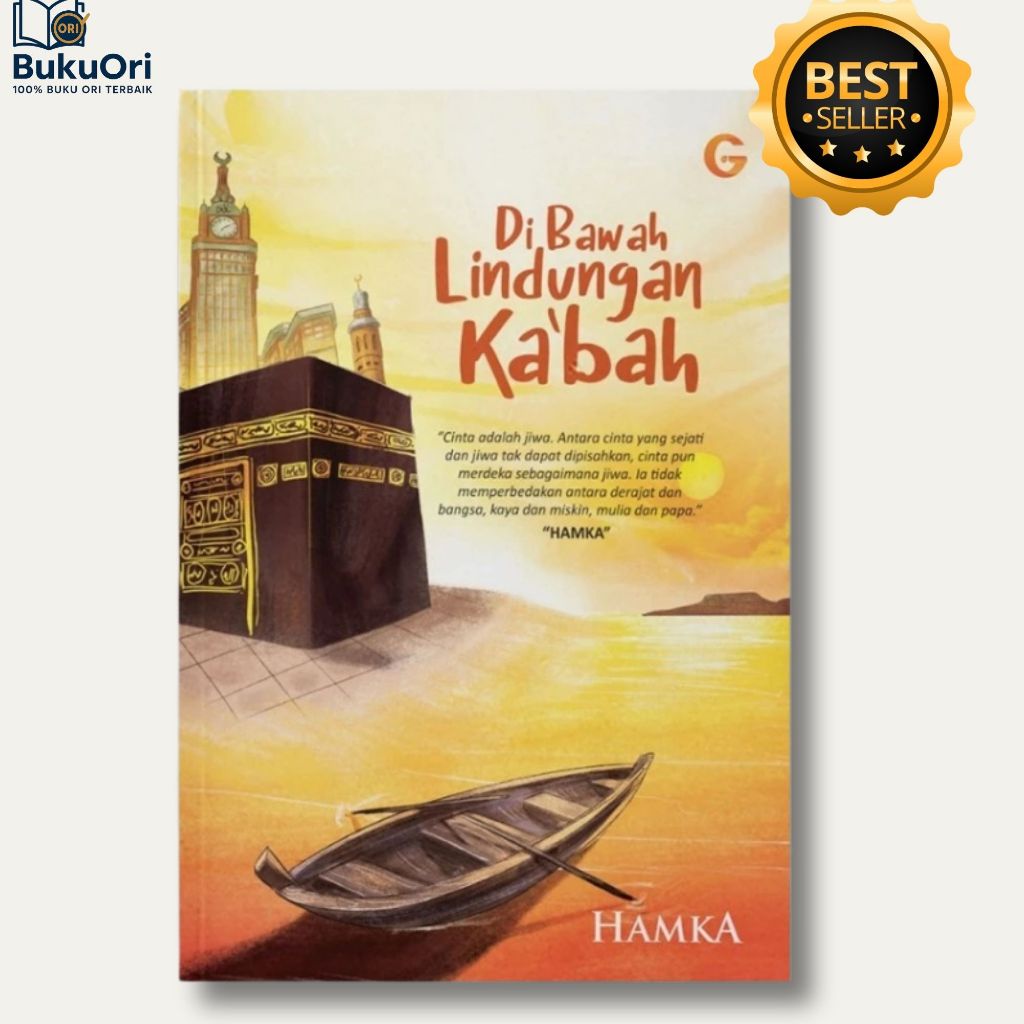 Buku Novel Remaja Dewasa Islami Karya Buya Hamka Di Bawah Lindungan Ka`bah Best Seller