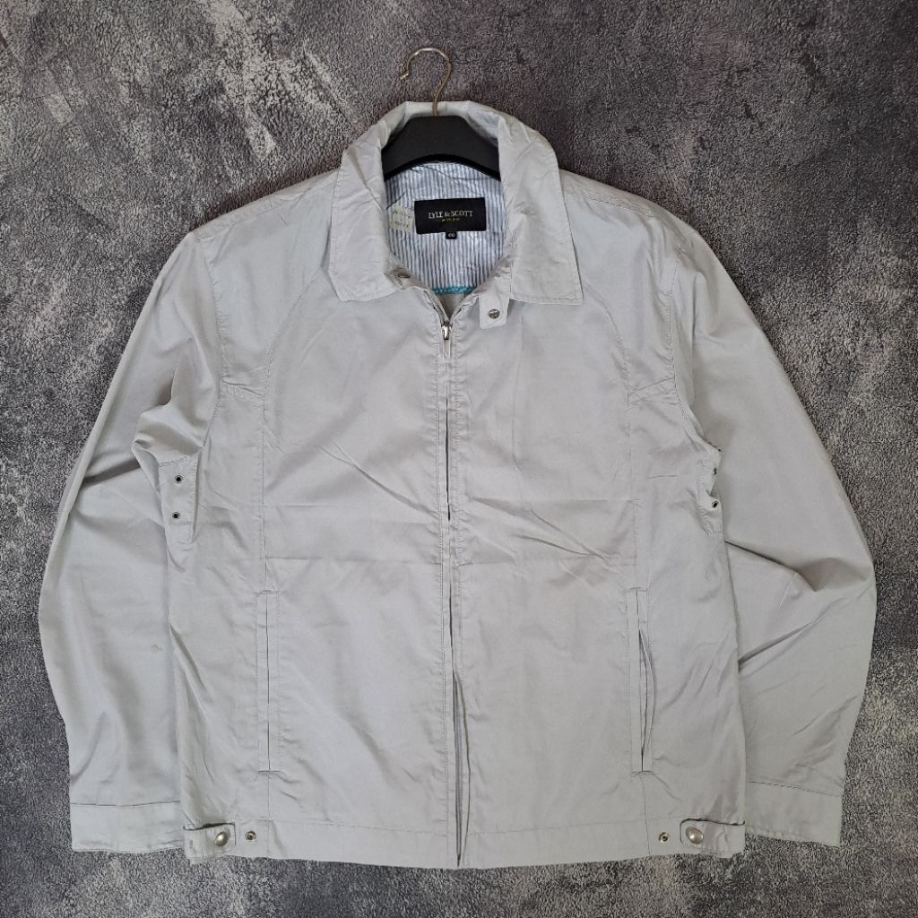 JAKET CASUAL HARRINGTON BY LYLE & SCOTT SIZE L