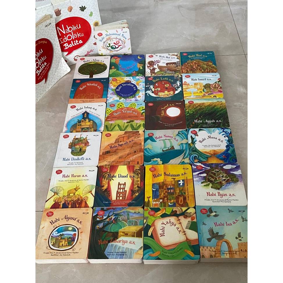NABIKU IDOLAKU BALITA Preloved 25 Boardbook FULLSET