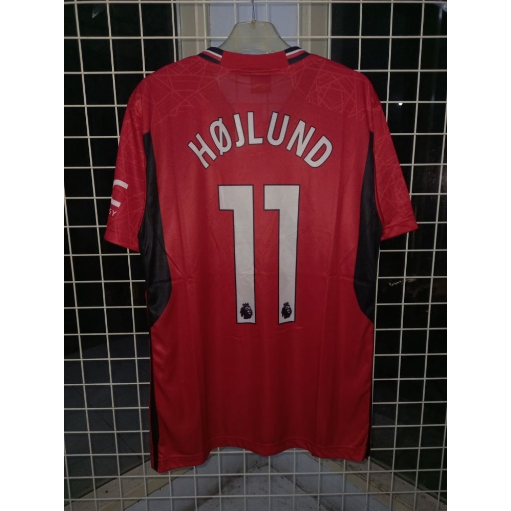 JERSEY MANCHESTER UNITED HOME 2023/2024 NAMESET HØJLUND 11