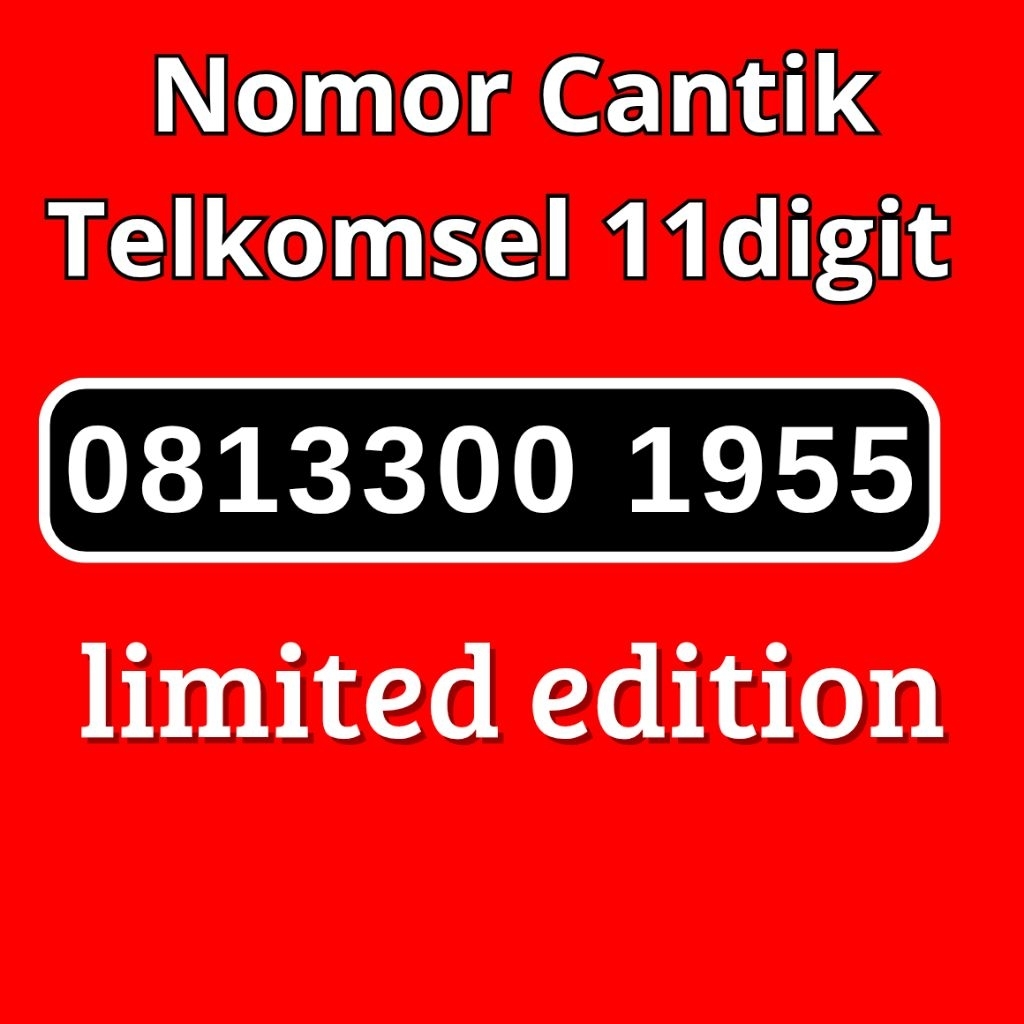 NOMOR CANTIK 11 DIGIT TELKOMSEL TAHUN TERBARU PERDANA TELKOMSEL CANTIK