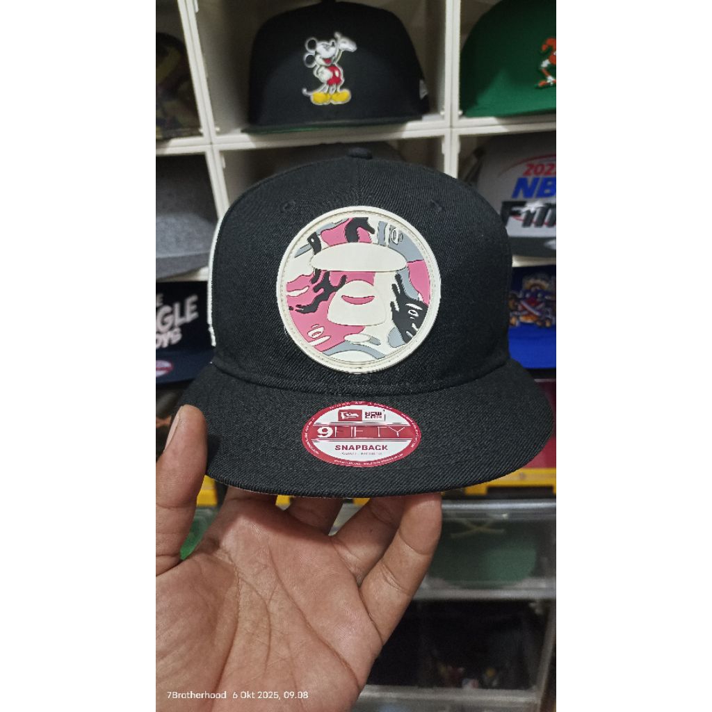 Topi New Era x Aape original new era