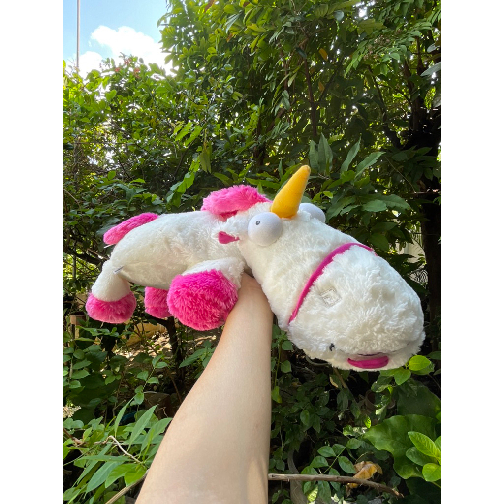 boneka fluffy unicorn minion/boneka unicorn minions/minion unicorn plush/fluffy unicorn despicableme