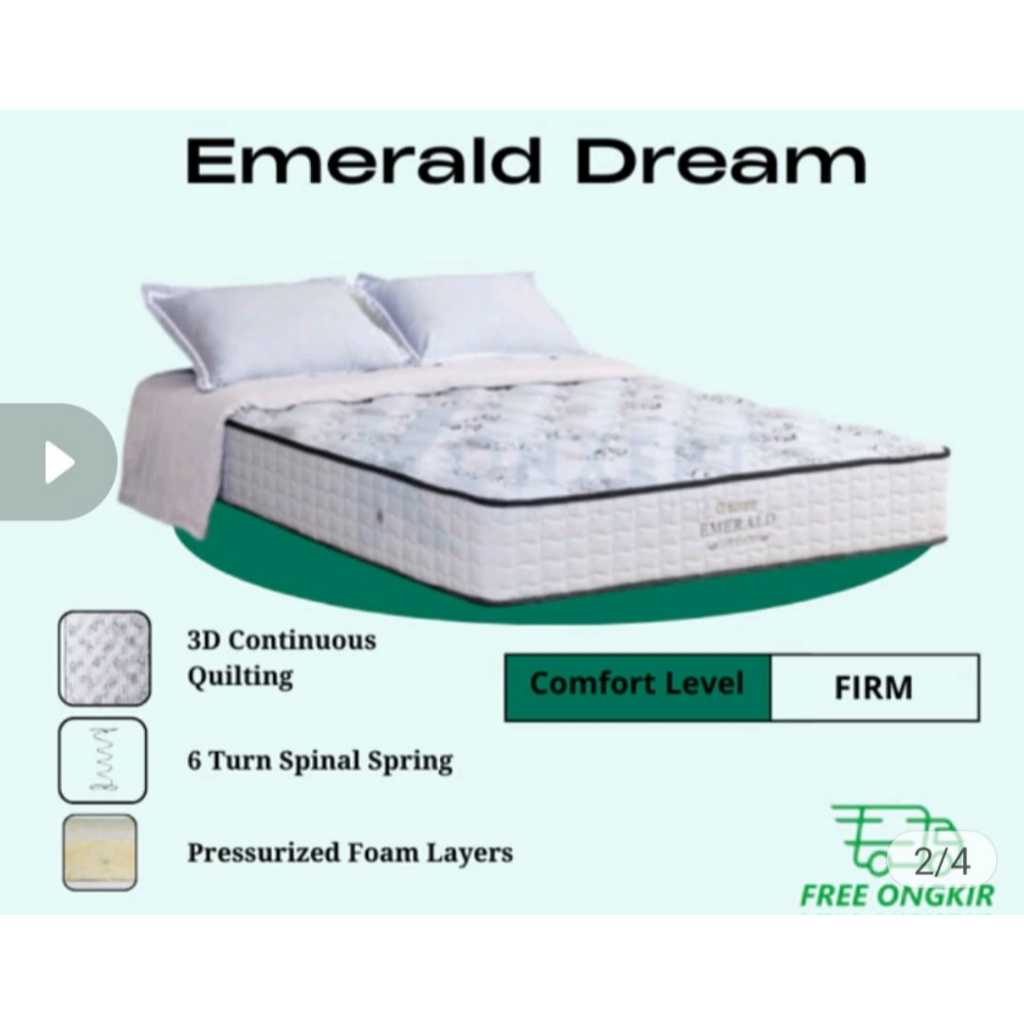 Guhdo Springbed Emerald Dream -  Matras Only