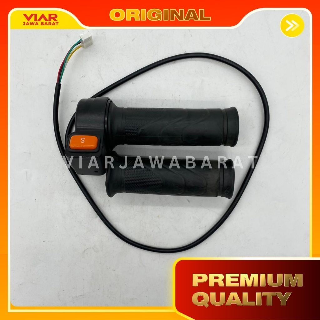 GRIP GAS SEPEDA LISTRIK EXOTIC VELOCE V3 - SELIS489 - SPAREPART SEPEDA LISTRIK