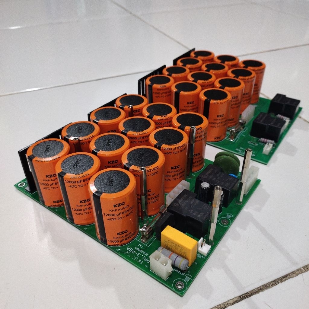 Kit PSU Komplit KZC 12000uf 63V Set Atas Bawah Klas GB Copotan Power BU