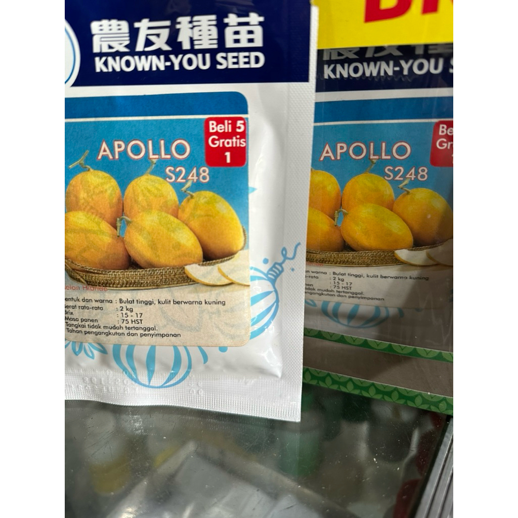 benih MELON GOLDEN APOLLO (20gram) produk KNOWN YOU SEED