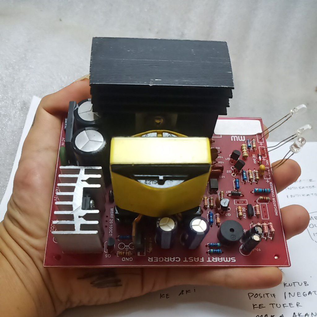 MODUL CHARGER AKI 12V/24V OUTO 100A/modul carger skematik/carger accu/carger aki 12v dan 24v