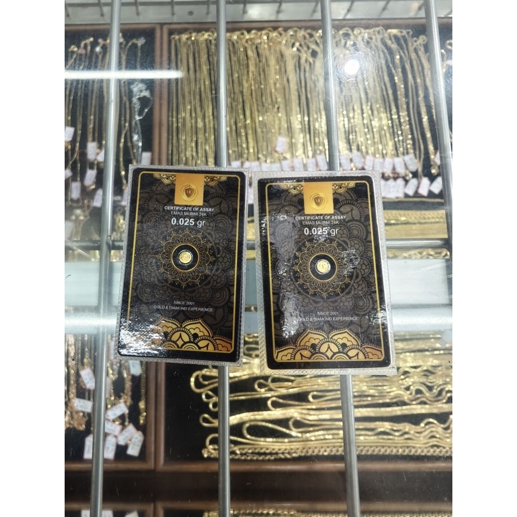 LOGAM MULIA MINI GOLD 0.025 GRAM