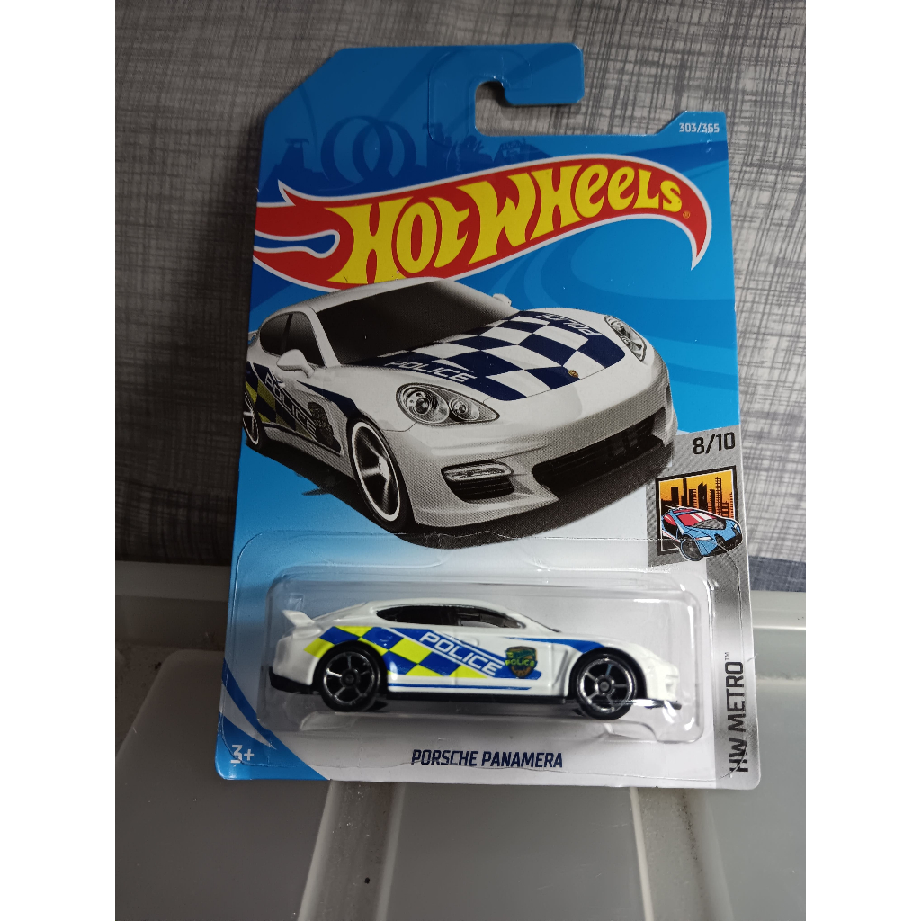 Hotwheels HOT WHEELS PORSCHE PANAMERA Police Polisi