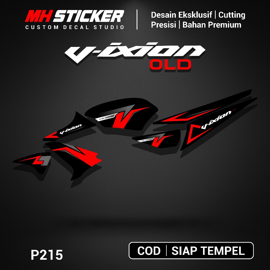 STRIPING VIXION OLD/LAMA STICKER VARIASI VIXION LAMA STRIPING MOTOR VIXION