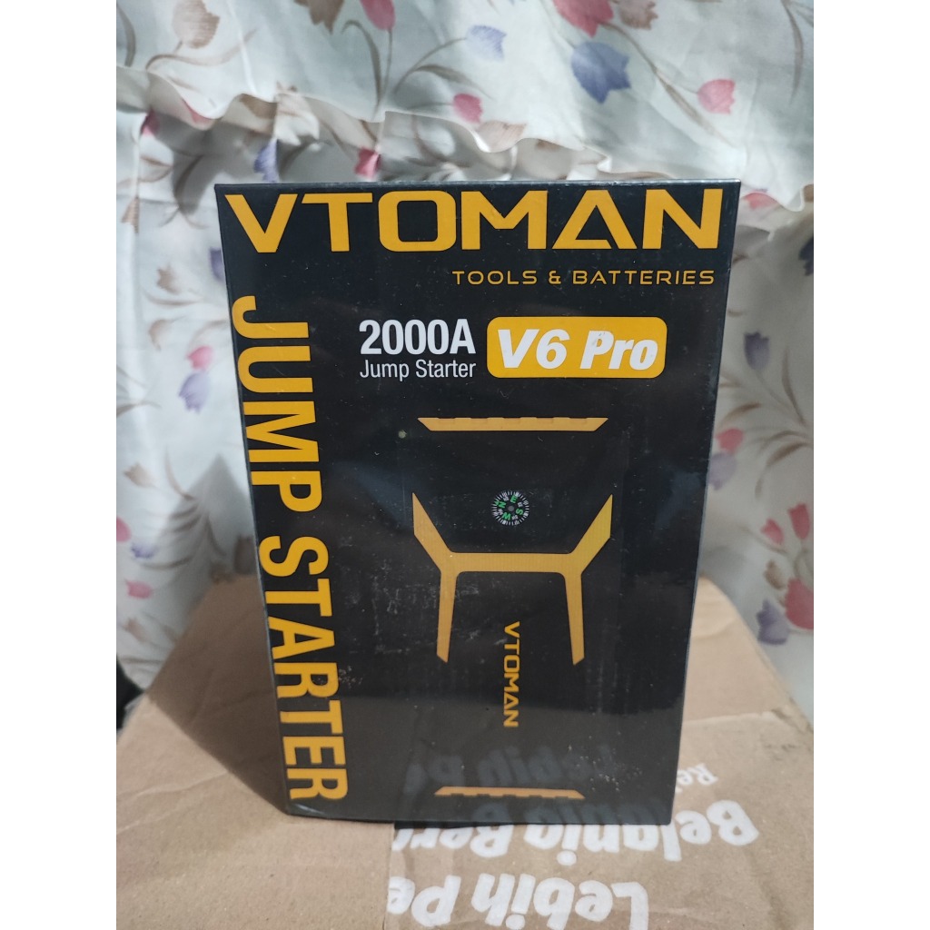 VTOMAN V6 Pro Jumper Starter Power Bank