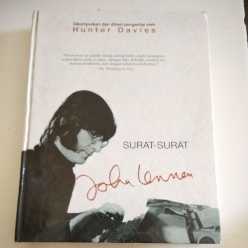 Buku Asli Surat Surat John Lennon #Hunter Davies