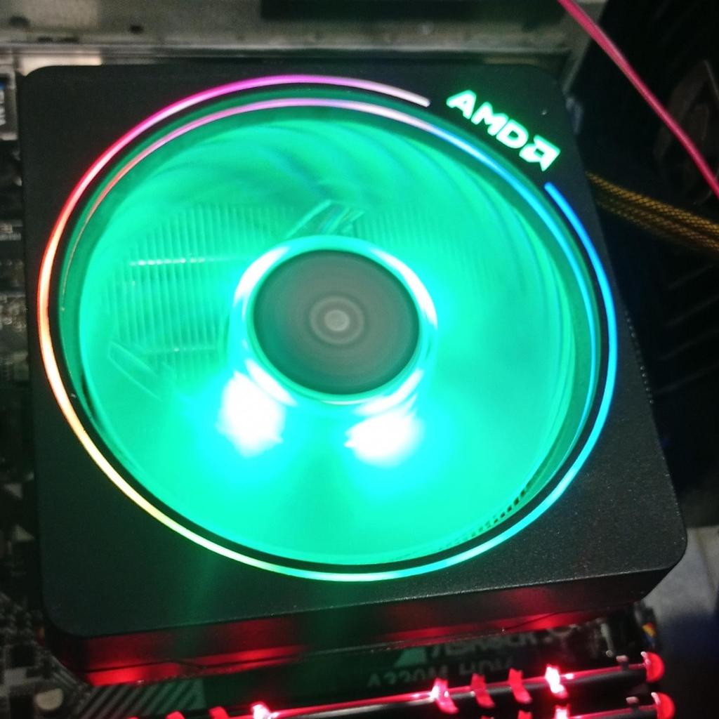 hsf fan cooler amd ryzen 7 rgb