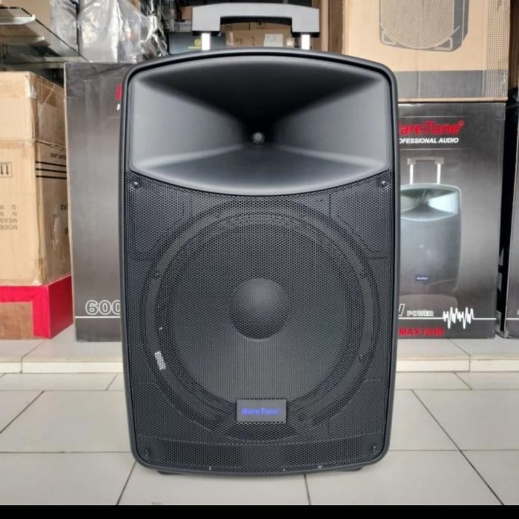 [ Portable 12 inchi ] Speaker Aktif Portable MAX12HB Speaker 12 inch ORIGINAL BARETONE MAX-12HB 12 I