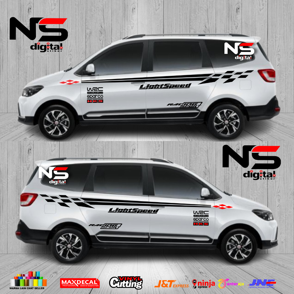 COD Stiker Mobil Wuling Confero Sticker Cutting Wuling Confero Terbaru