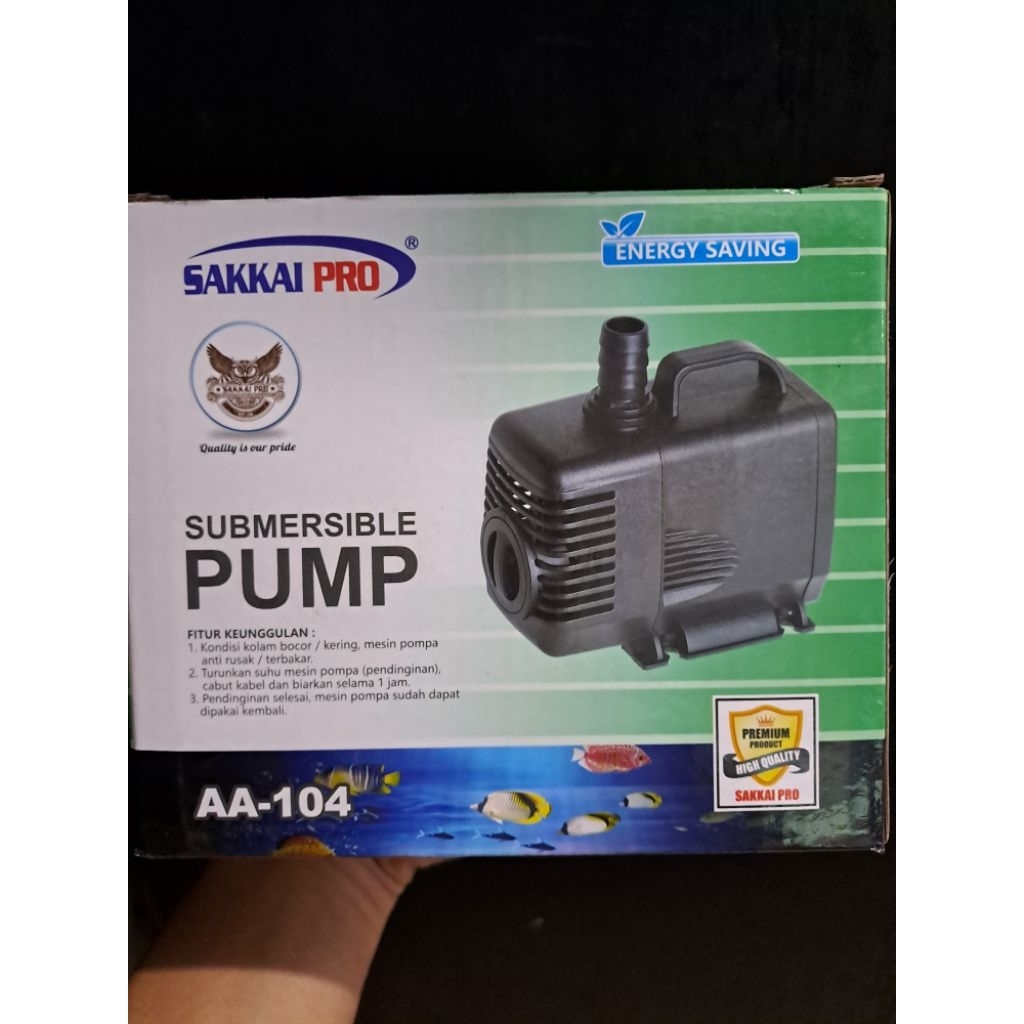 Pompa Sakkai Pro AA-104 / Water Pump Sakkai Pro AA-104 / Mesin Akuarium AA-104
