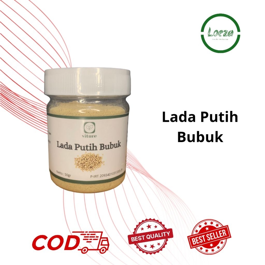Lada Putih Bubuk | Lada Putih Bubuk Murni | Lada Putih Bubuk Premium