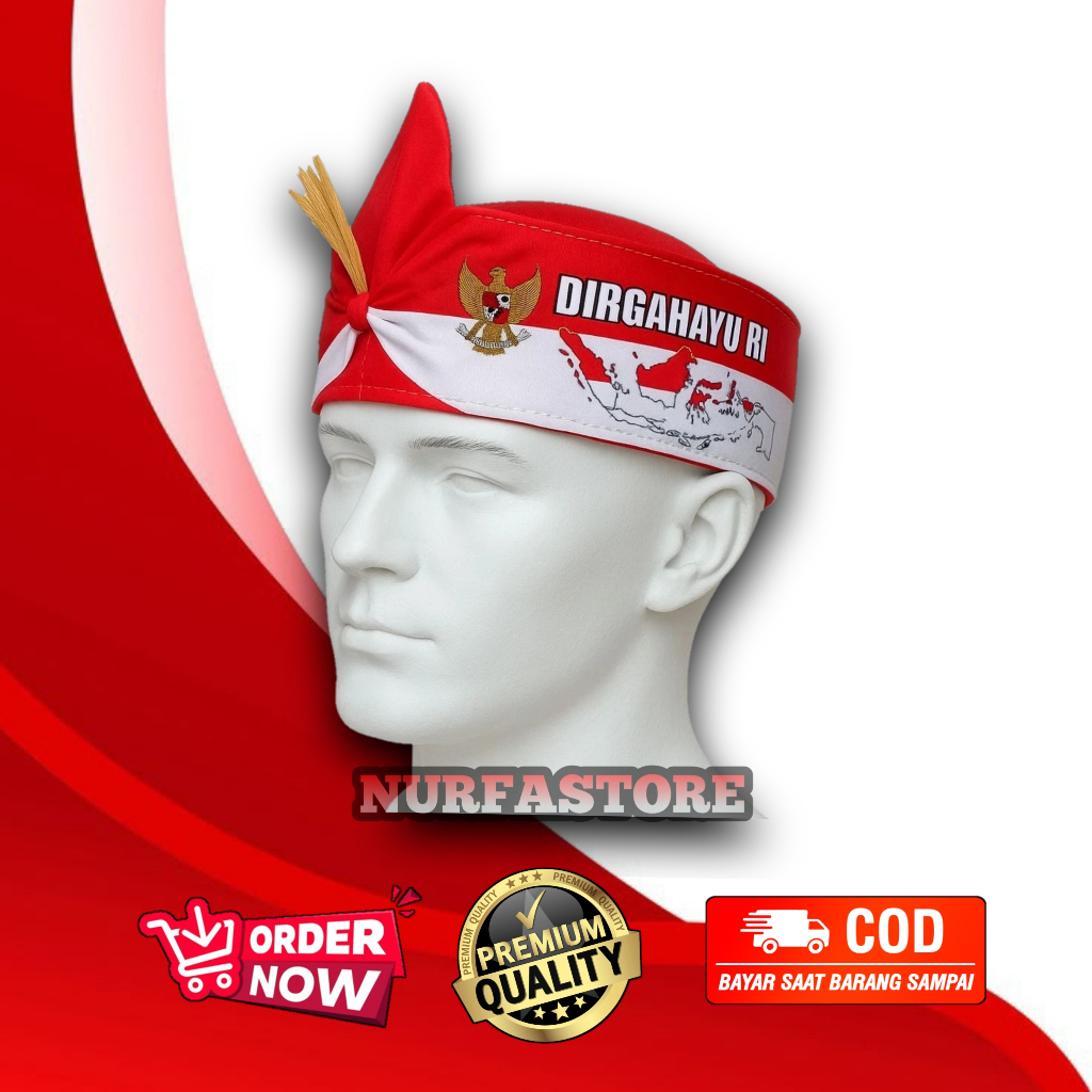 Ikat Kepala/Bando Merah Putih 17 Agustus